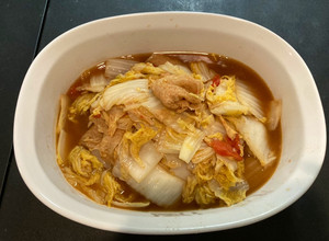 響鈴卷大白菜番茄煮（素） 的食譜成品照片