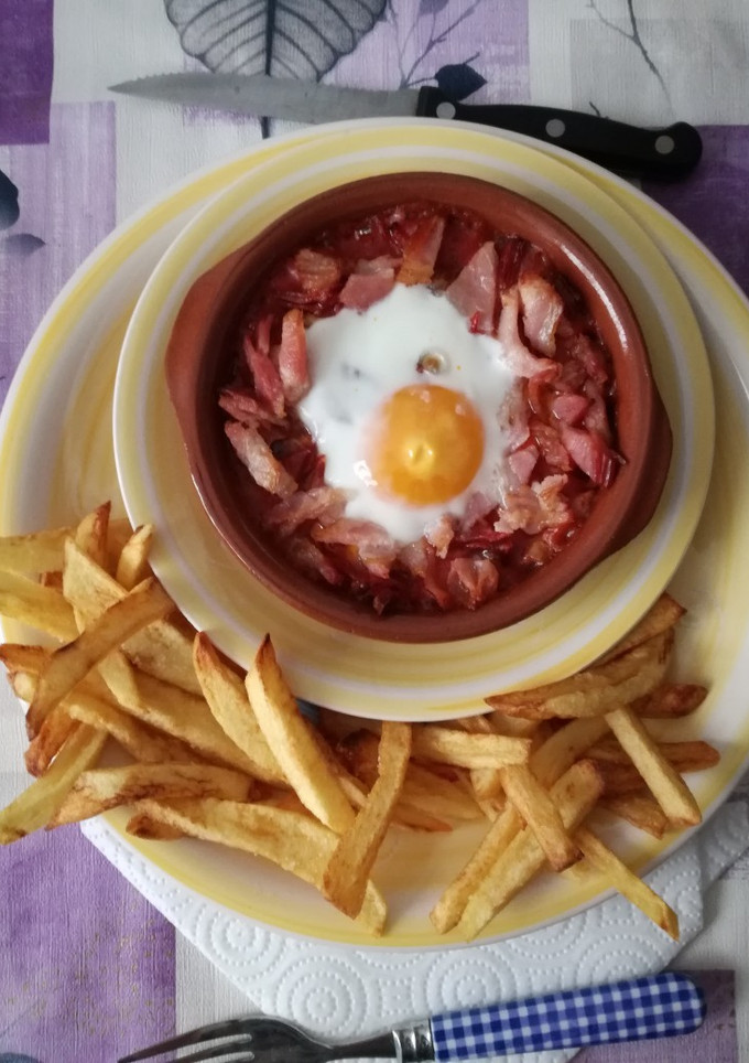 Una foto de Huevos al horno