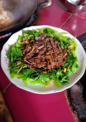 Foto resep Cah sapi dg sayur pahit