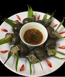 ốc bươu nhồi thịt