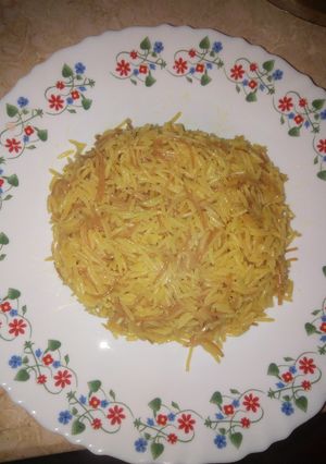 صورة لوصفة رز بطعم الكفتة المشوية والكاري😋