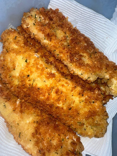 A picture of Parmesan Crusted Chicken Breasts.
