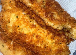 A picture of Parmesan Crusted Chicken Breasts.