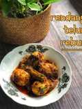 Rendang Telur Rebus