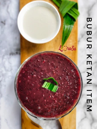 Langkah Mudah untuk Membikin Resep Bubur Ketan Hitam / Bubur Ketan Item yang Uenak Anti Ribet, Mantap