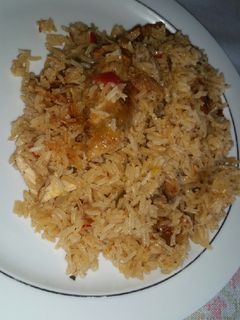 Una foto de Locrio de pechuga de pollo
