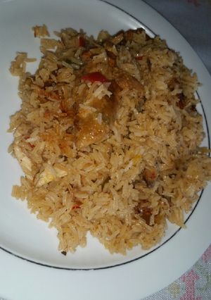 Una foto de Locrio de pechuga de pollo