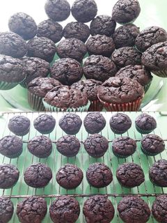 Φωτογραφία της συνταγής Mini brownie muffins (Electra's sweetchen)