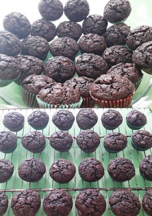 Φωτογραφία της συνταγής Mini brownie muffins (Electra's sweetchen)