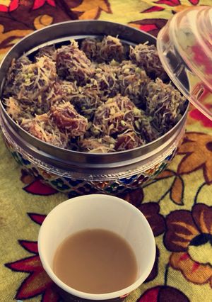 صورة لوصفة تمر بالكنافه ❣️