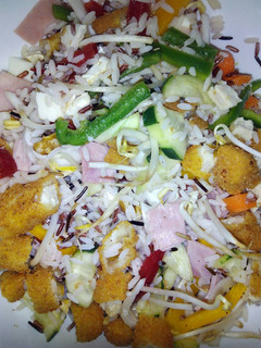 Una foto de Ensalada multiarroces