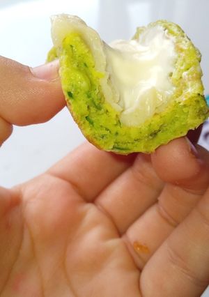 Una foto de Panquecitos de zapallito verde