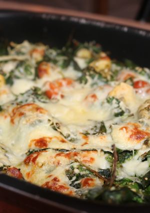 Une photo de One pot gnocchi