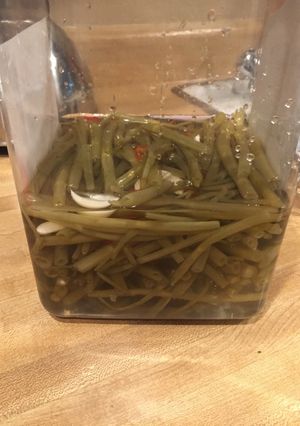 Hình của món Dưa rau muống.