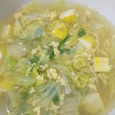 Resep 4 Sup Sawi Putih Tahu Dan Telur Vegetarian Oleh Shandjieta Kitchen Cookpad