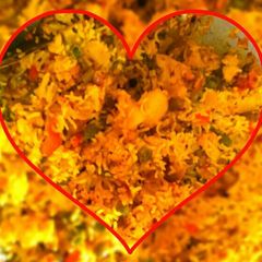 A picture of Vegetables hyderabadi dum briyani.