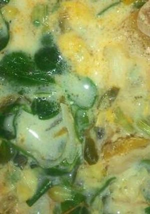 Foto resep Masak kelor kuah santan