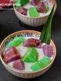 Bongko Pontianak 2 Rasa|Pandan & Taro