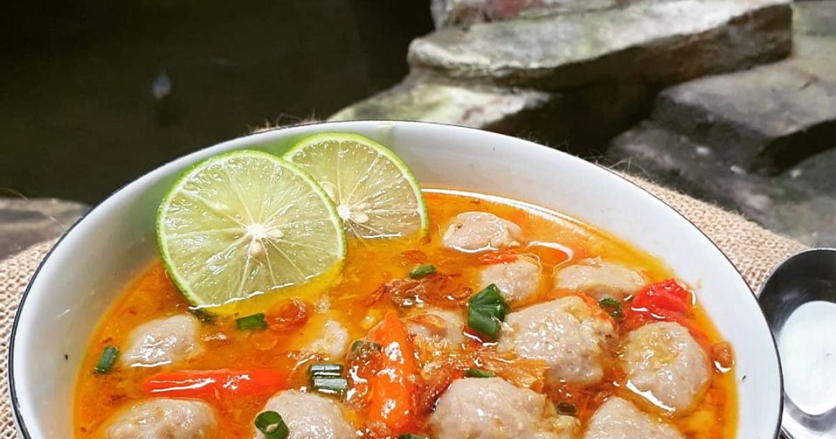 Resep Bakso Daging Sapi Kuah Taichan oleh Yayak W - Cookpad
