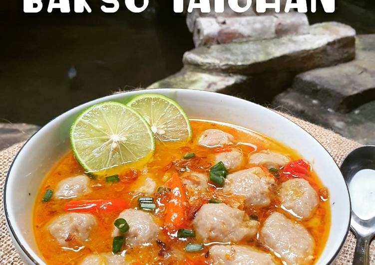 Bakso Daging Sapi Kuah Taichan