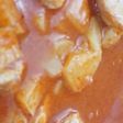 مرقة البطاطا مع الرز الأحمر