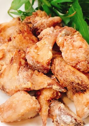 Hình của món Nấm hầu thủ chiên giòn.