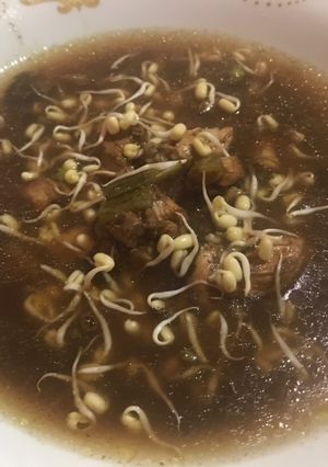 Foto resep Rawon Ayam instan😬