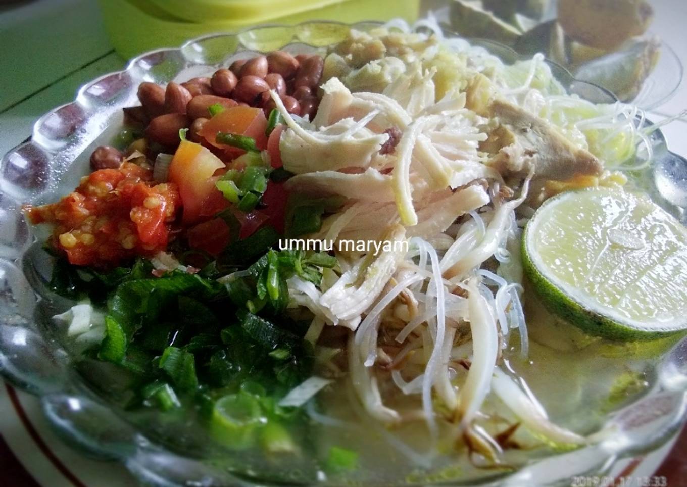 Soto ayam&tetelan sapi