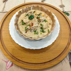 A picture of Paneer yakhni.