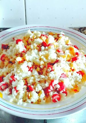 Una foto de Arroz y estrellitas a las dos delicias
