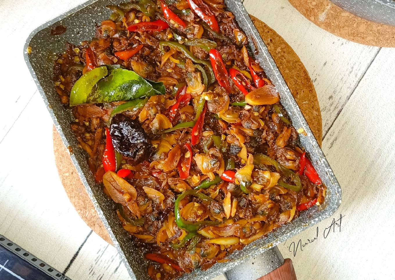 Kerang Rempah Asam Manis