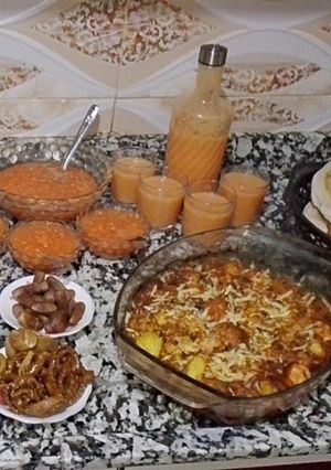 صورة لوصفة طبق ديال الكفته ديال لادنت