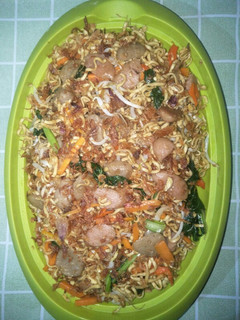 Foto resep Mie goreng sosis baso & sayuran