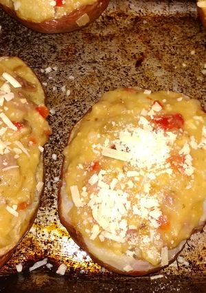 Una foto de Papas rellenas