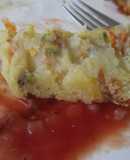 Crocantes de verdura y camarón en salsa de cuaresma tía güera