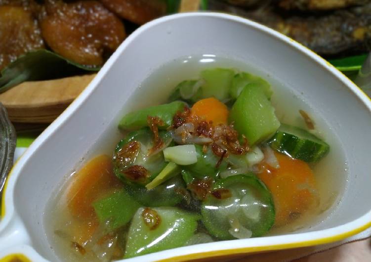 Bagaimana Menyiapkan Sayur Bening (103), Sempurna