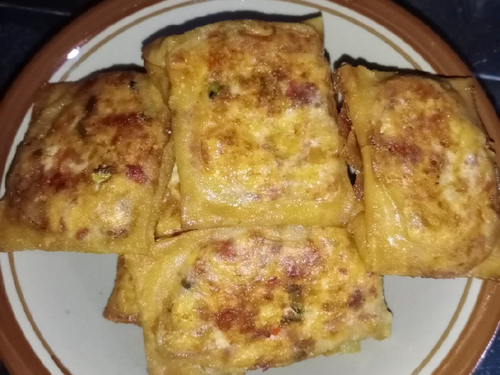 Standar Cara termudah membuat Martabak telor kornet mini dijamin menggugah selera