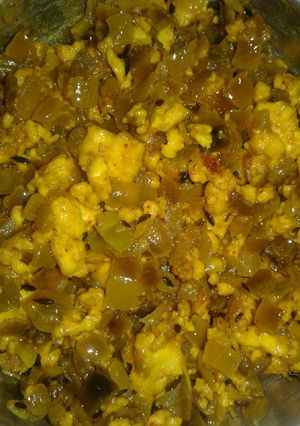 A picture of Paneer burjii.