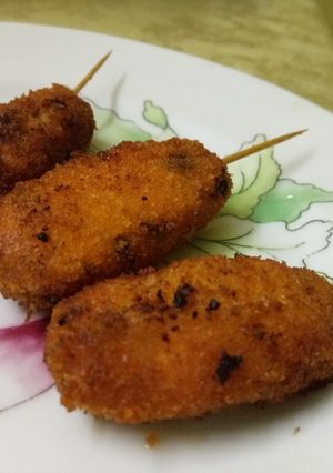 A picture of Chicken shrimp pop.