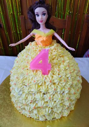 Una foto de Torta Vestido Princesa 👸