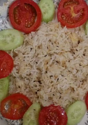 A picture of Jeera Rice.