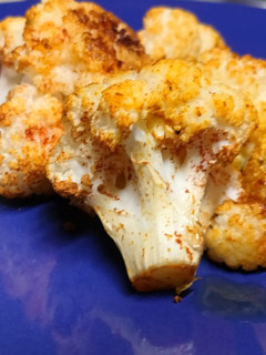 Una foto de Coliflor al horno con especias