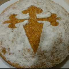 Una foto de Tarta de Santiago