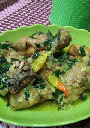 Foto resep Ayam kemangi bumbu kuning