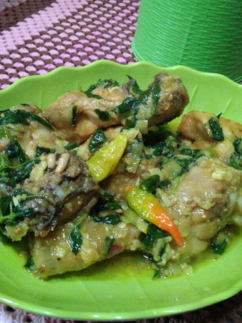Resep Ayam kemangi bumbu kuning Kekinian