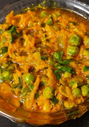 લીલી હળદર ની સબ્જી (Haldi ki Sabji Recipe in Gujarati) રેસીપી મુખ્ય ફોટો