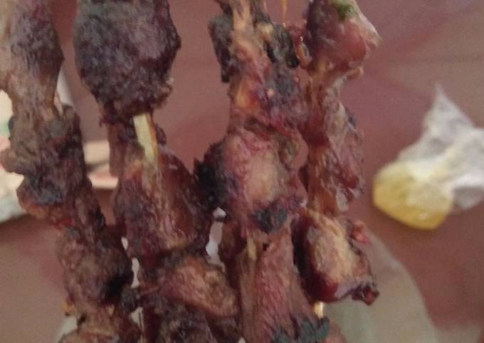 Resep Sate daging sapi simpel, Enak