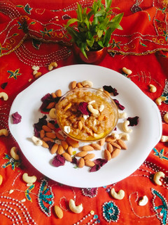 A picture of Royal Badam Halwa.