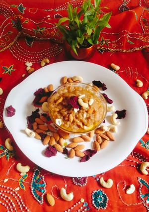 A picture of Royal Badam Halwa.