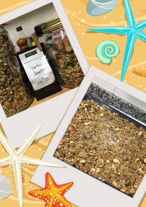 Una foto de Granola con Rooibos
